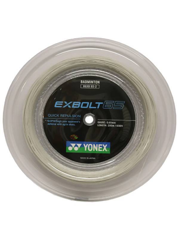 YONEX EXBOLT 65 - WIT - COIL 200M