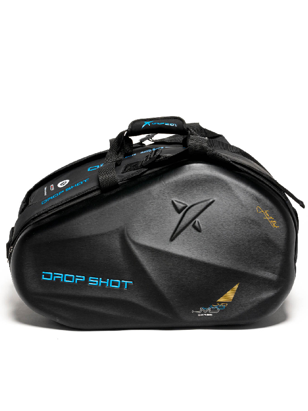 DROP SHOT RACKETBAG KOA JMD - ZWART