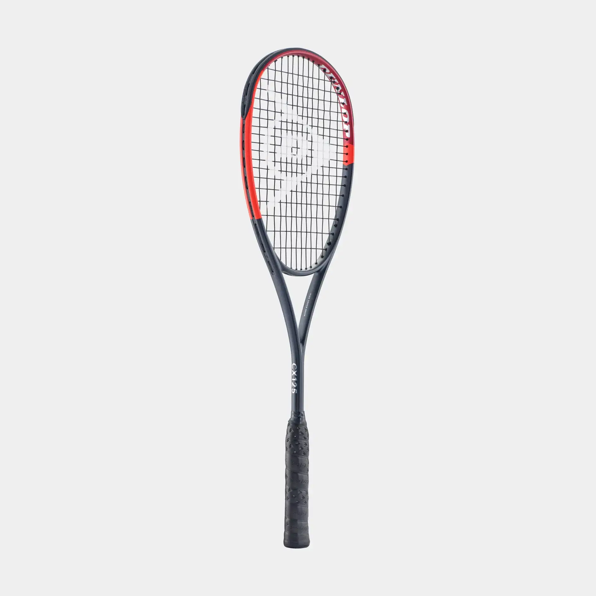 DUNLOP CX125 - SQUASHRACKET - ZWART/ROOD - Afbeelding 3