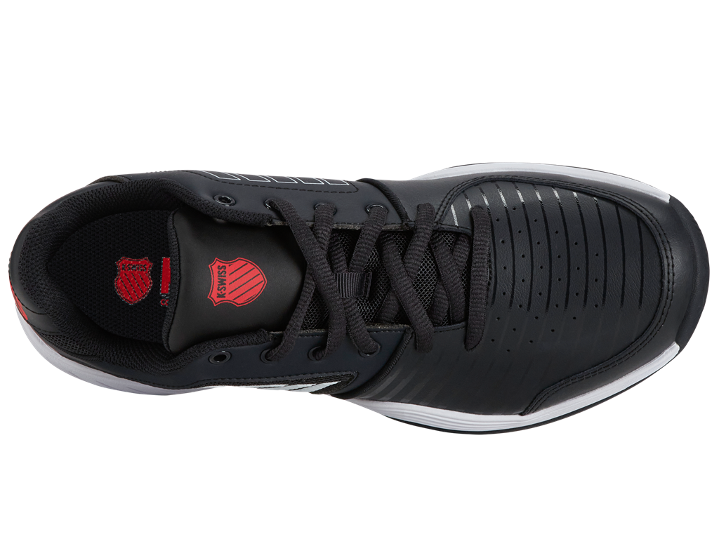 K-SWISS COURT EXPRESS HB - ZWART/WIT/ROOD - Afbeelding 2
