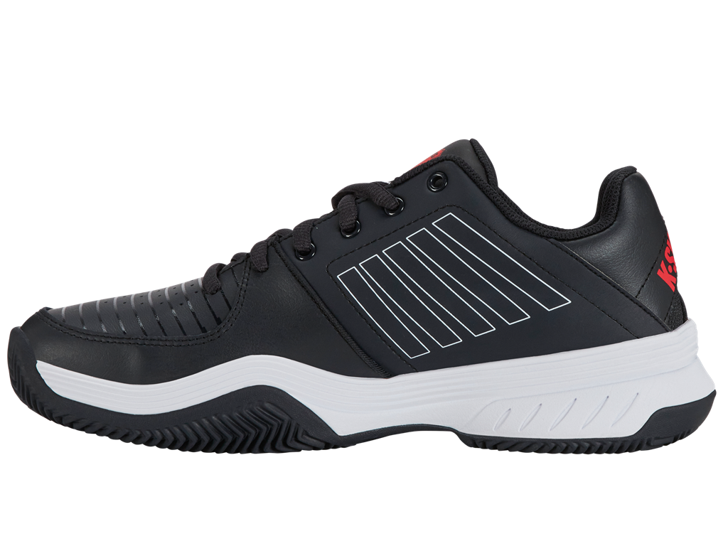 K-SWISS COURT EXPRESS HB - ZWART/WIT/ROOD - Afbeelding 5