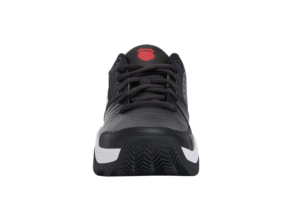 K-SWISS COURT EXPRESS HB - ZWART/WIT/ROOD - Afbeelding 6