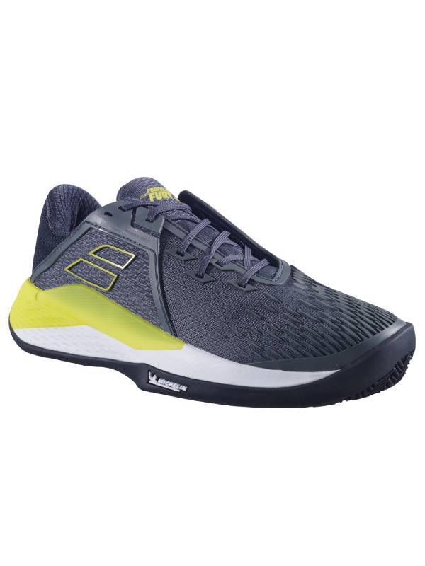 BABOLAT PROPULSE FURY 3 CLAY - GREY/AERO