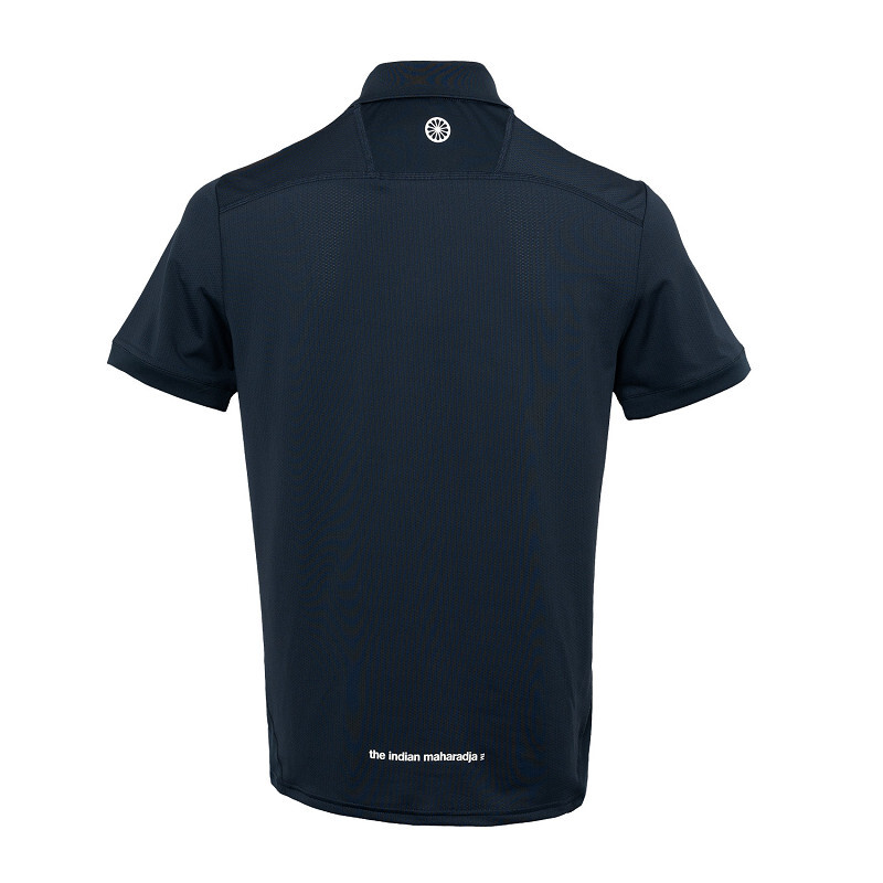 INDIAN MAHARADJA JAIPUR MEN POLO – BLAUW - Afbeelding 2