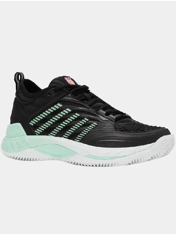 K-SWISS HYPERCOURT SUPREME 2 CLAY - ZWART/MINT/WIT