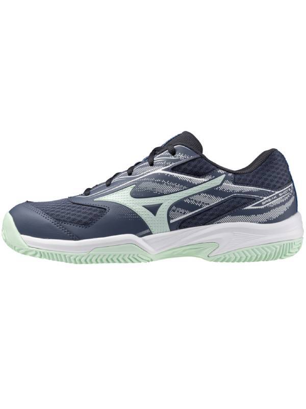 MIZUNO BREAK SHOT 5 CLAY - INDIGO/MINT