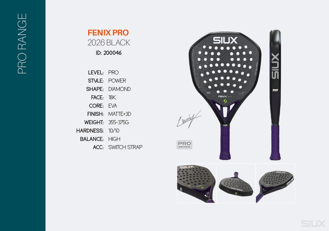 SIUX FENIX PRO 2026 - BLACK - Afbeelding 10