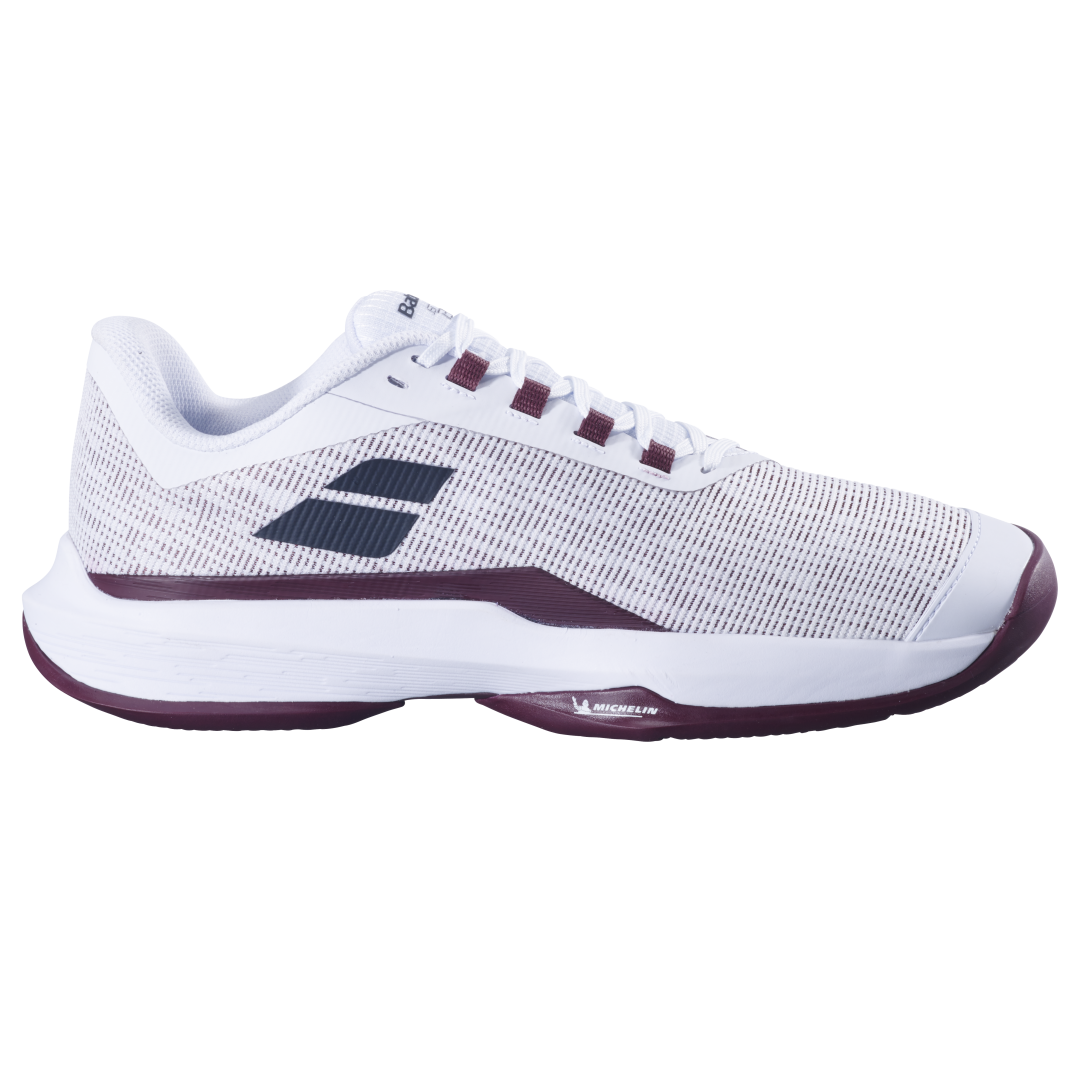 BABOLAT JET TERE 2 CLAY - WIT / PORT ROYALE - Afbeelding 3