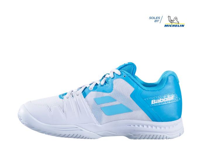 BABOLAT SFX3 ALL COURT - WIT/BLAUW - Afbeelding 2