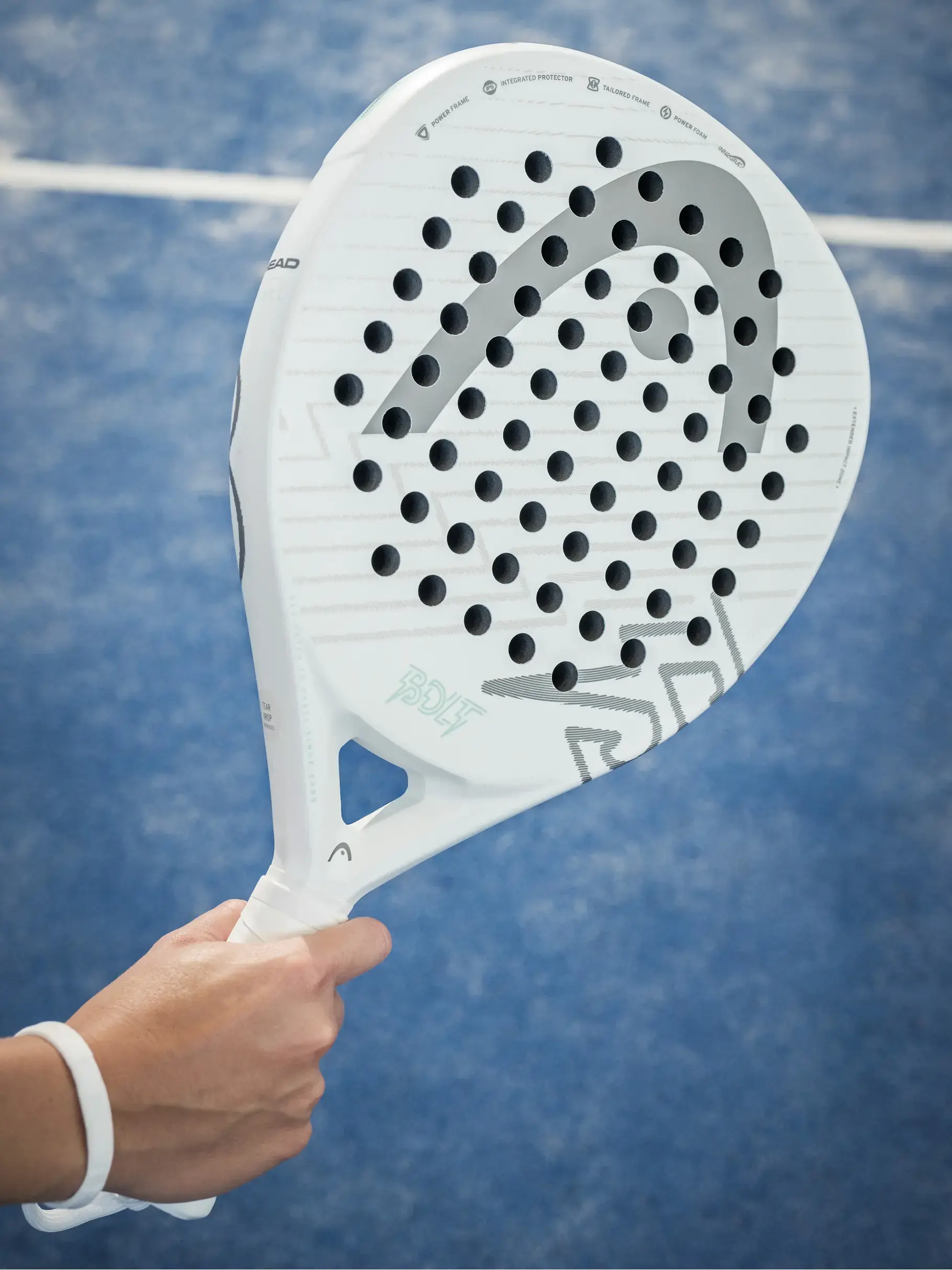 HEAD BOLT - WIT / GRIJS - Afbeelding 2