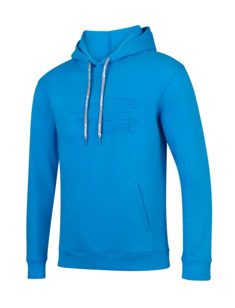 BABOLAT EXERCISE HOOD SWEAT - BLAUW - Afbeelding 2