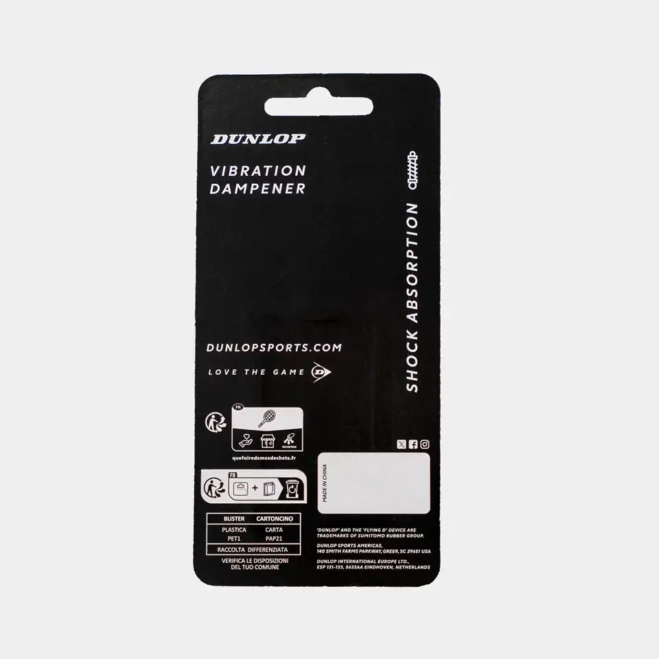 DUNLOP ATP FLYING D DAMPENER BLUE 2PCS - BLISTER - Afbeelding 2