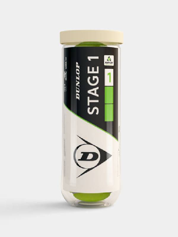 DUNLOP TENNISBAL STAGE 1 - GROEN (3st.)