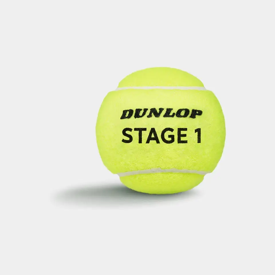DUNLOP TENNISBAL STAGE 1 - GROEN (3st.) - Afbeelding 2