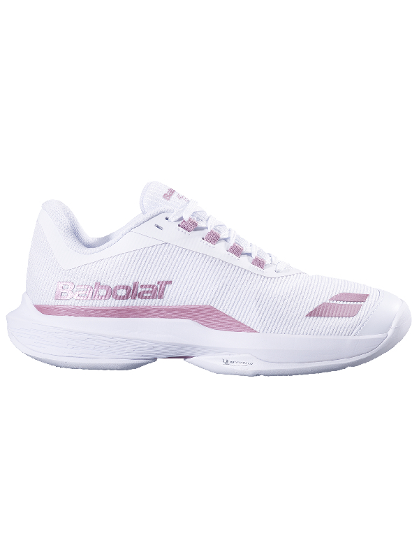 BABOLAT JET TERE 2 CLAY - WHITE/GOLD PINK