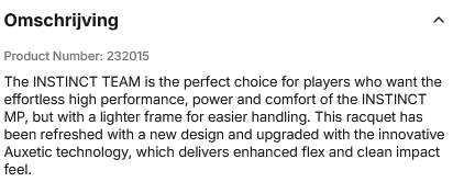 HEAD INSTINCT TEAM 2025 (285 g) - ZANDVOORT BLAUW - Afbeelding 6