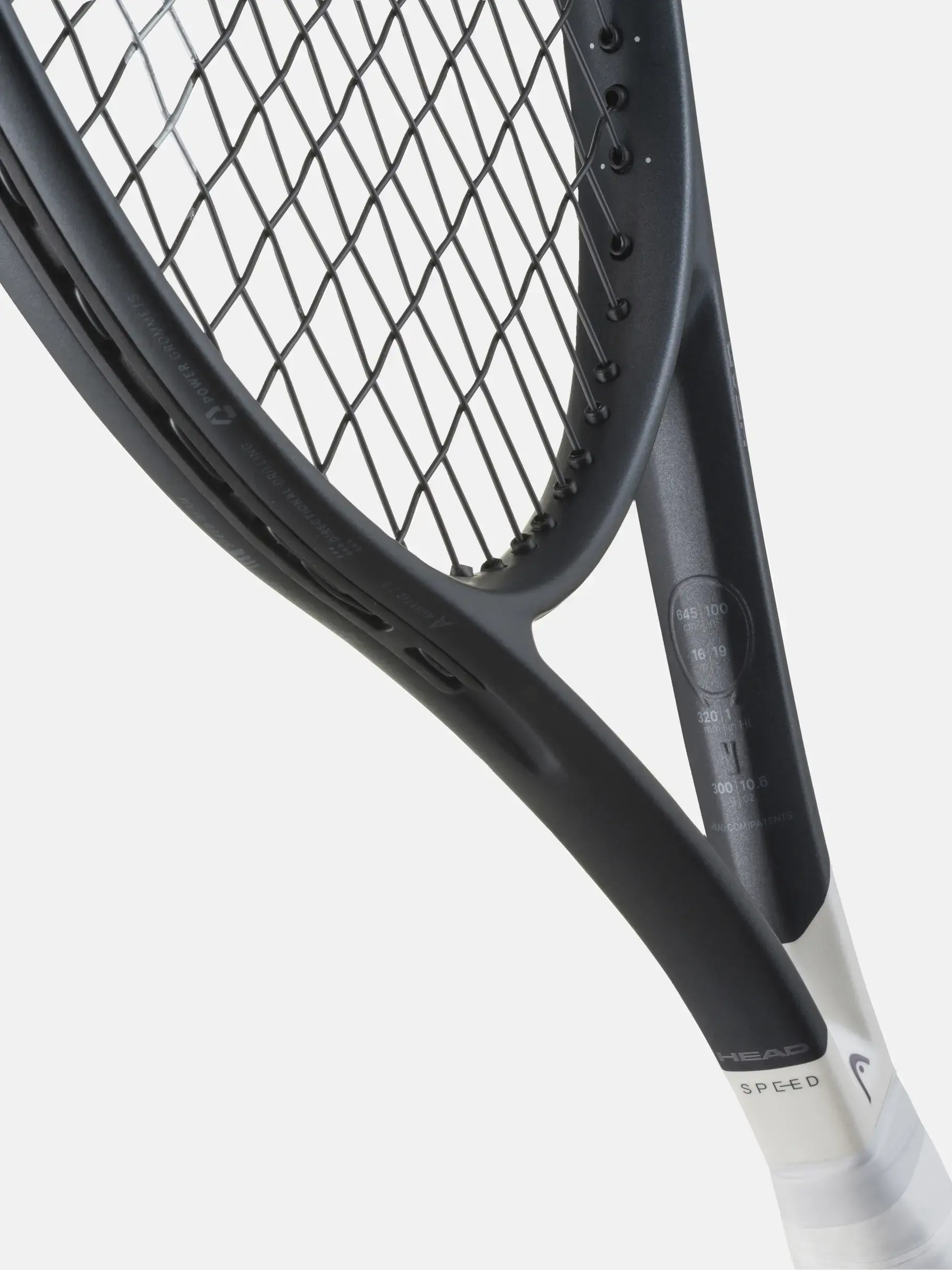 HEAD SPEED MP 2026 (300 g) - ZWART / WIT - Afbeelding 2