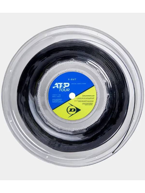 DUNLOP S-GUT 1.32 16G ZWART - COIL 200M