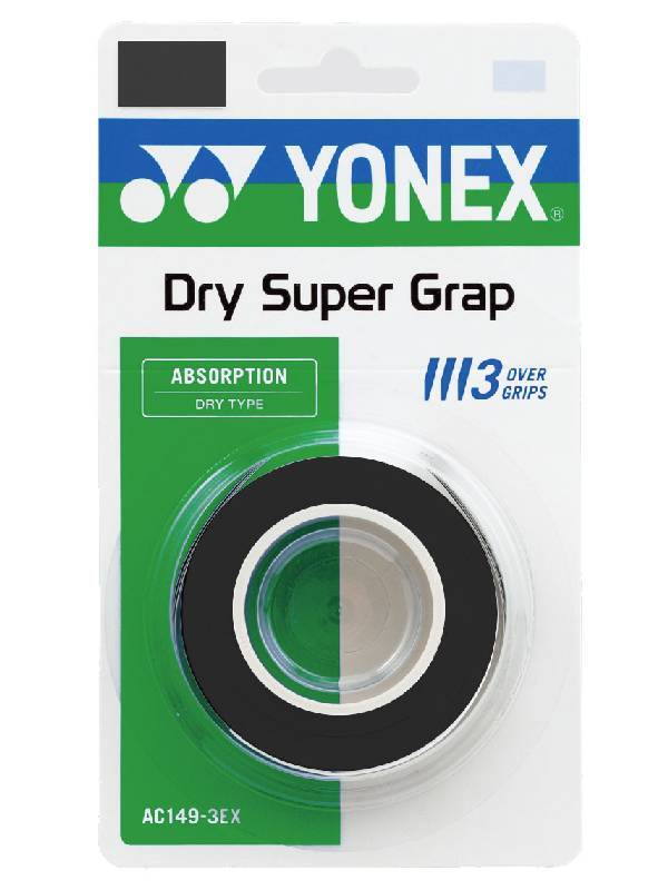 YONEX DRY SUPER GRAP - ZWART