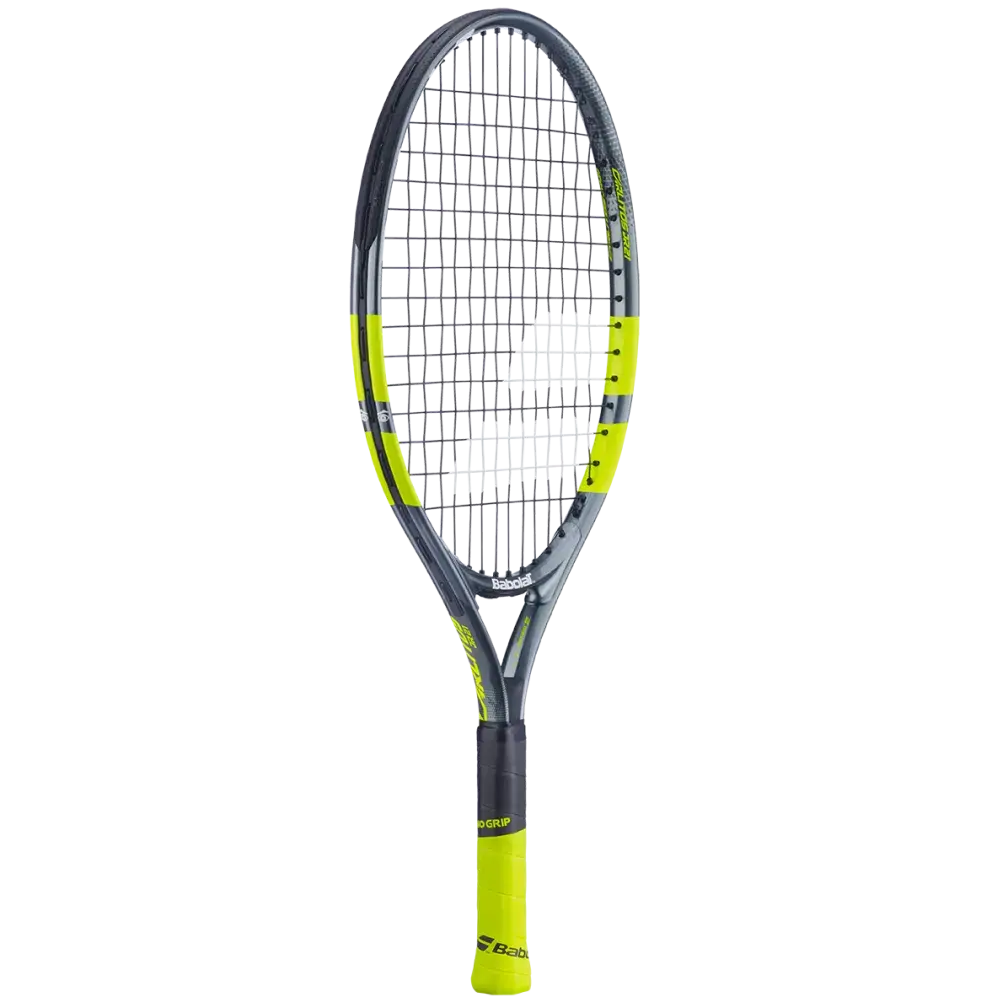 BABOLAT CARLITOS JUNIOR 21 (180 g) - GRIJS/GEEL - Afbeelding 5