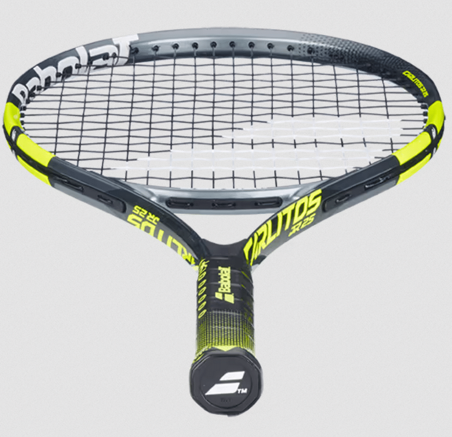 BABOLAT CARLITOS JUNIOR 25 (230 g) - GRIJS/GEEL - Afbeelding 3