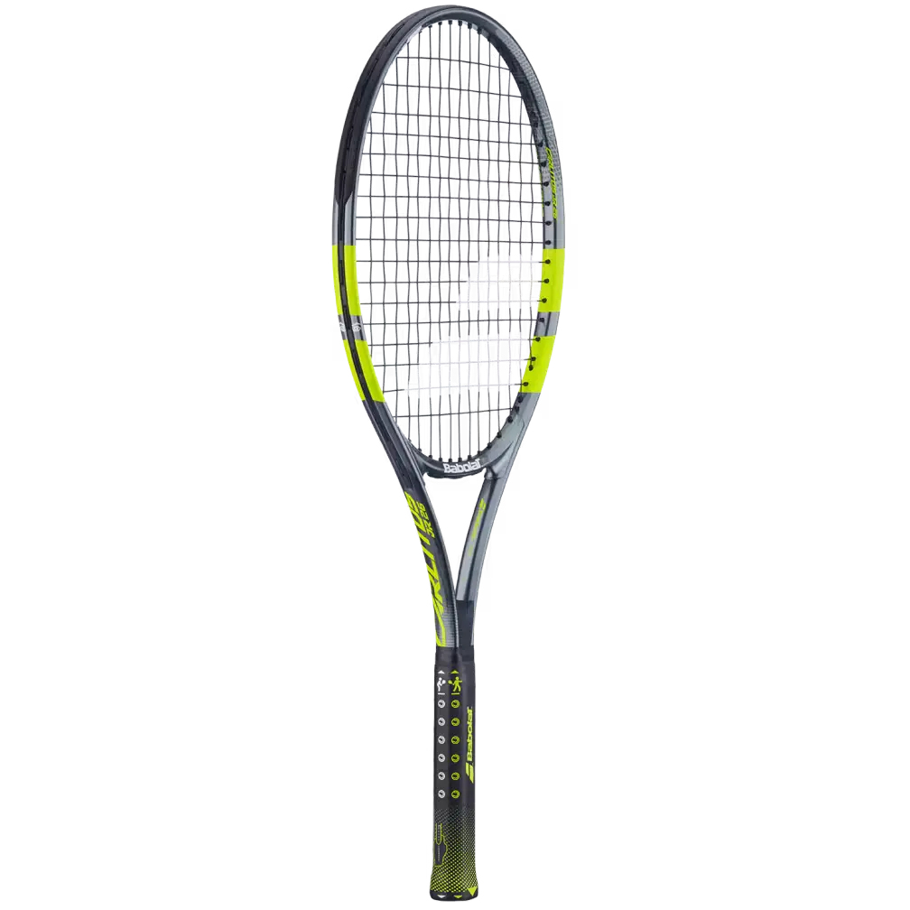 BABOLAT CARLITOS JUNIOR 26 (240 g) - GRIJS/GEEL - Afbeelding 5