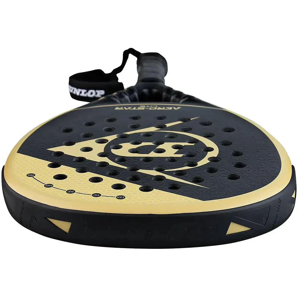 DUNLOP AEROSTAR LITE - PADELRACKET - ZWART/GOUD - Afbeelding 6