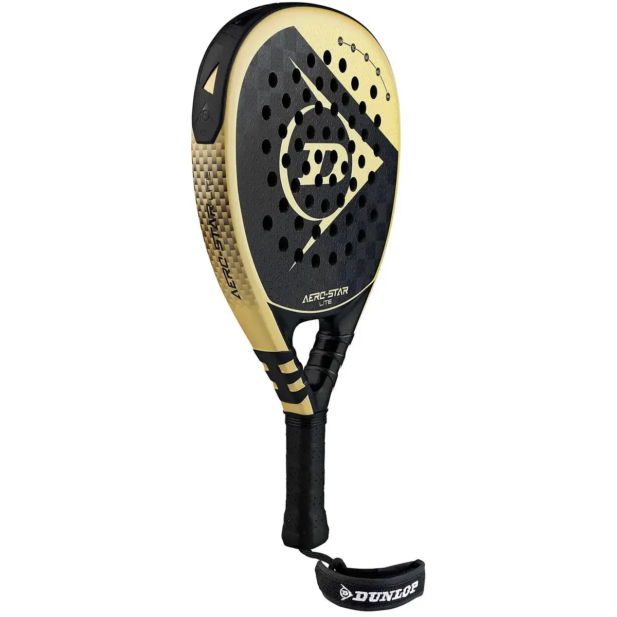DUNLOP AEROSTAR LITE - PADELRACKET - ZWART/GOUD - Afbeelding 5