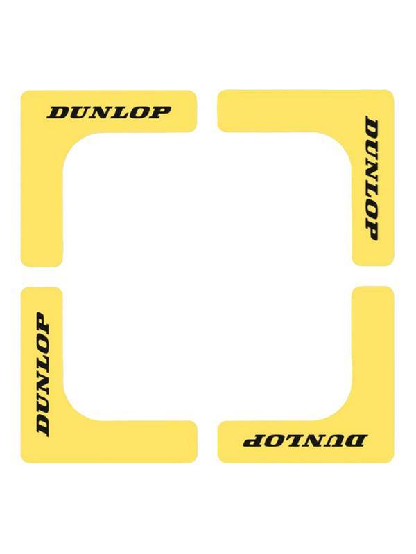 DUNLOP TENNIS VELDMARKERING SET – 8 STUKS