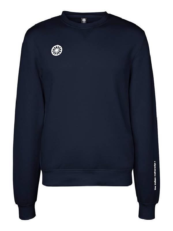 INDIAN MAHARADJA MEN CLASSIC SWEATER - NAVY