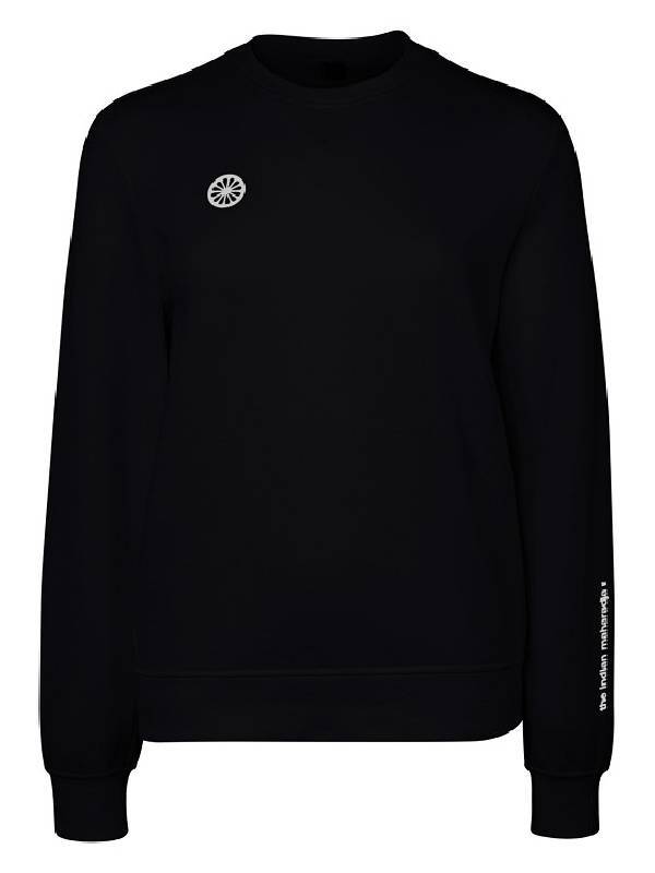 INDIAN MAHARADJA WOMEN CLASSIC SWEATER - ZWART