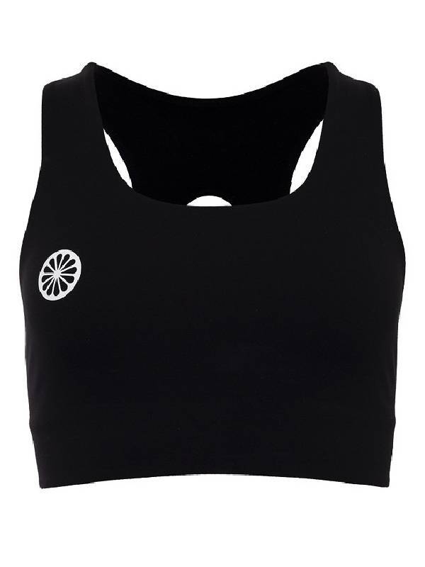 INDIAN MAHARADJA WOMAN HIGH SUPPORT BRA – ZWART