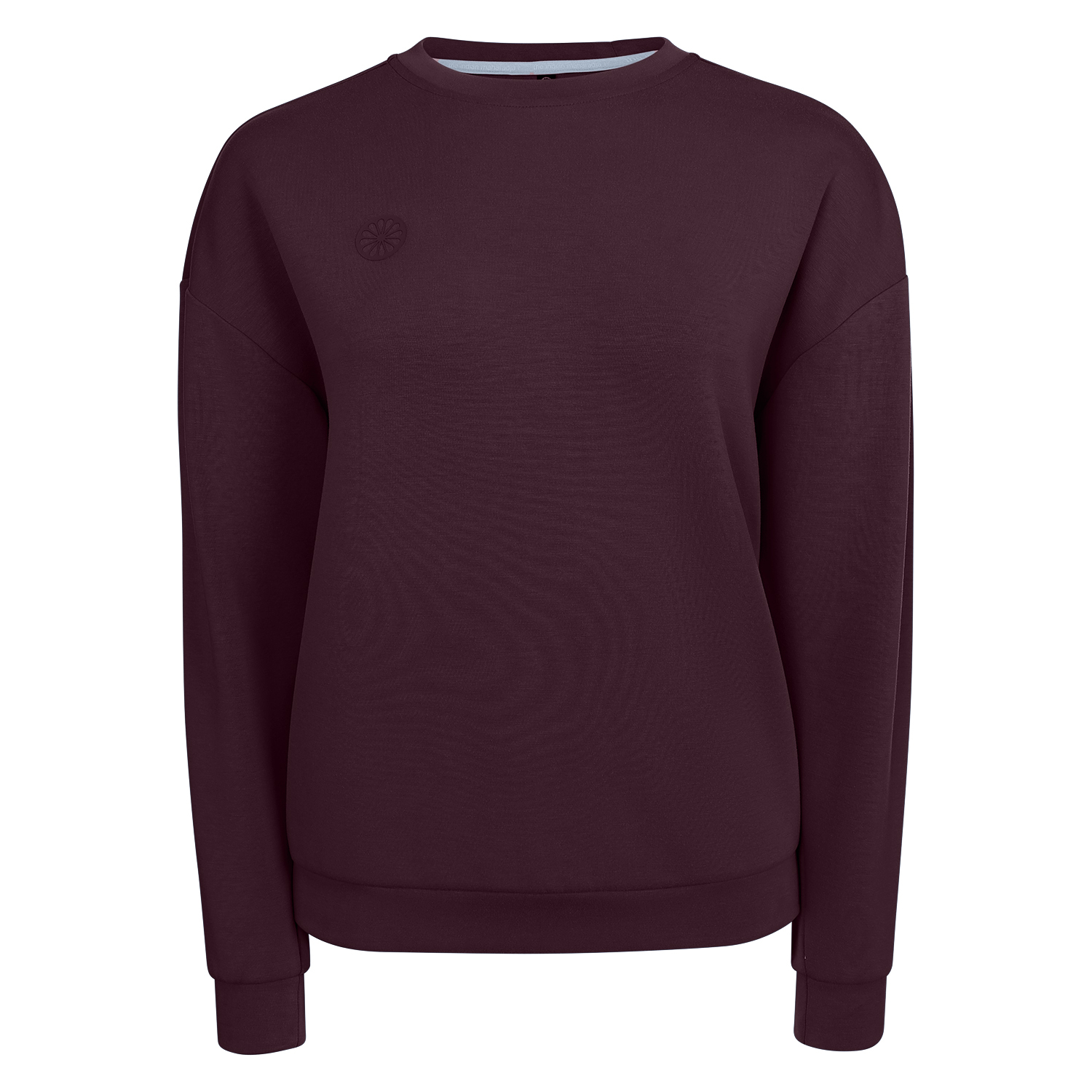 INDIAN MAHARADJA WOMAN SOFT SUPREME SWEATER BERRY