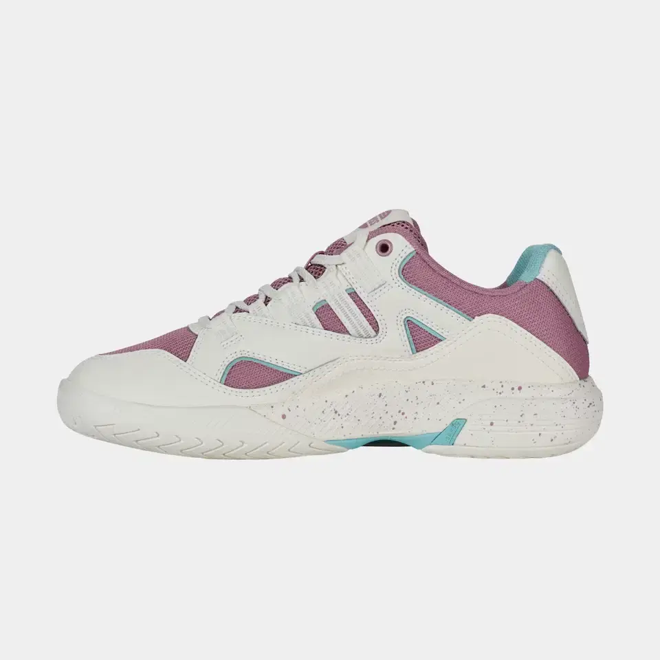 K-SWISS TURA TEAM PADEL - WIT/LILA/TURQUOISE - Afbeelding 4