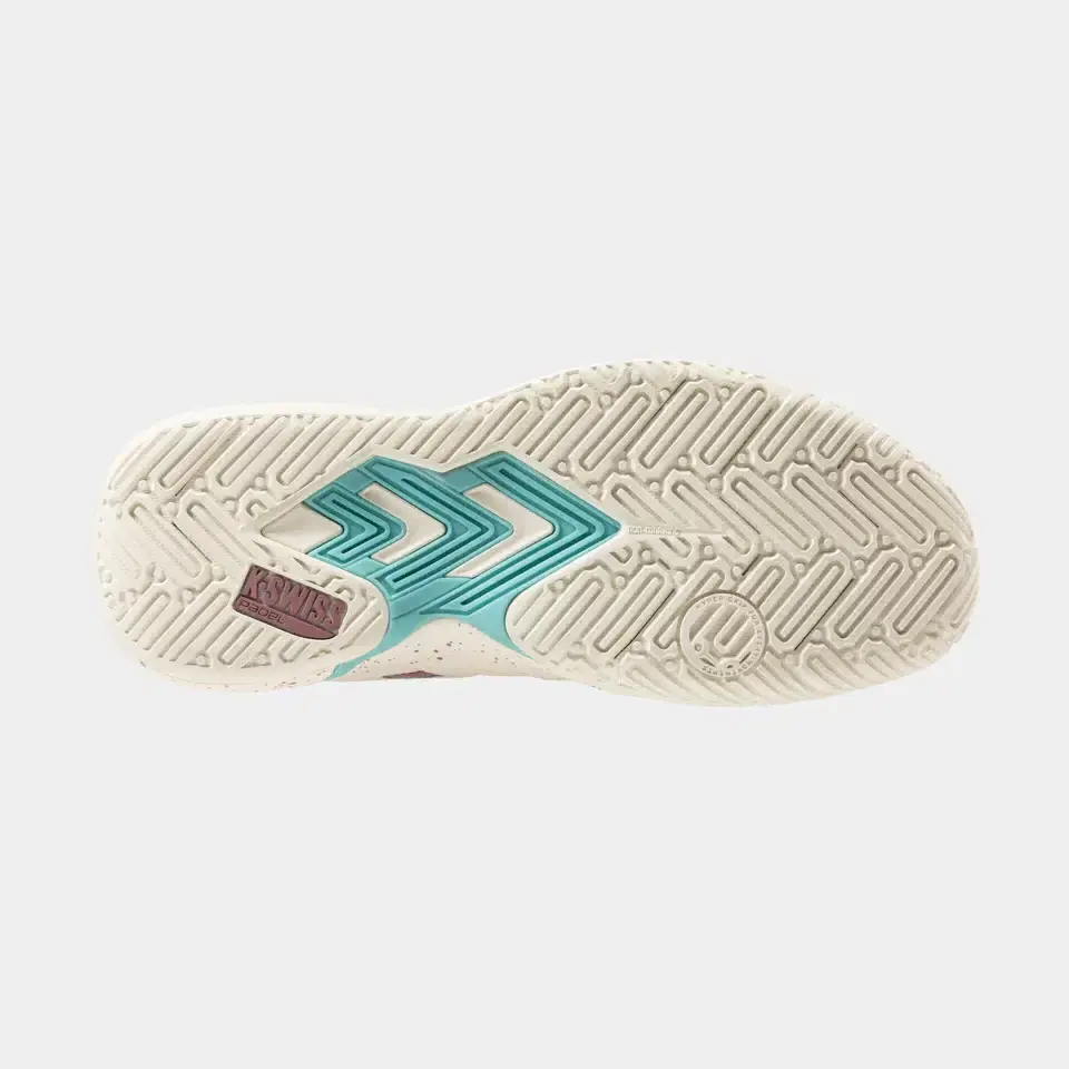 K-SWISS TURA TEAM PADEL - WIT/LILA/TURQUOISE - Afbeelding 7