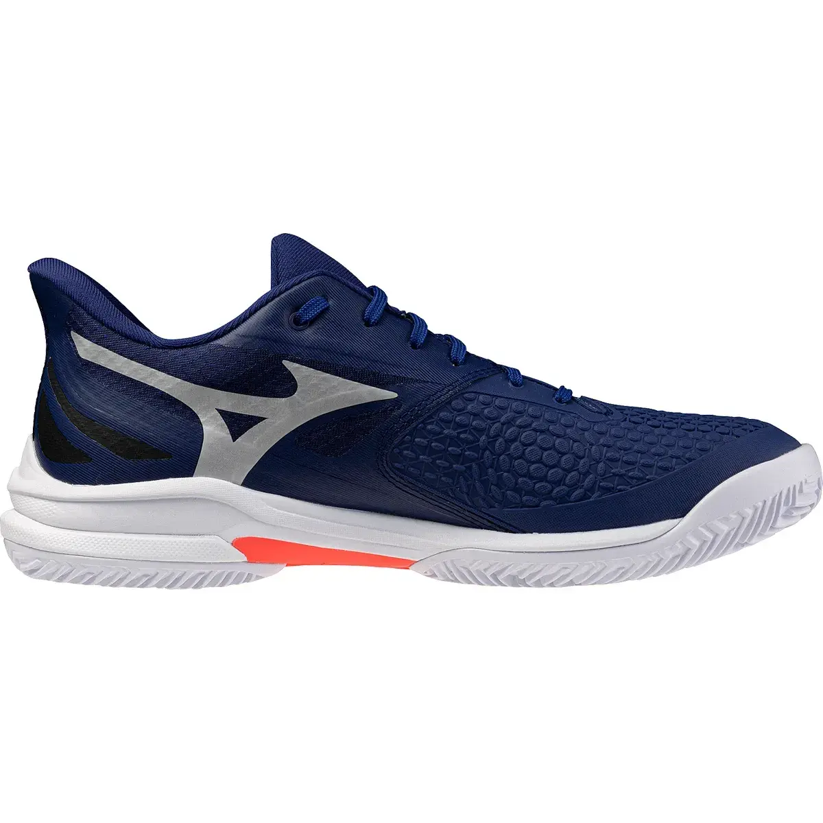 MIZUNO WAVE EXCEED TOUR 7 CLAY - BLUE/WHITE/ORANGE - Afbeelding 2
