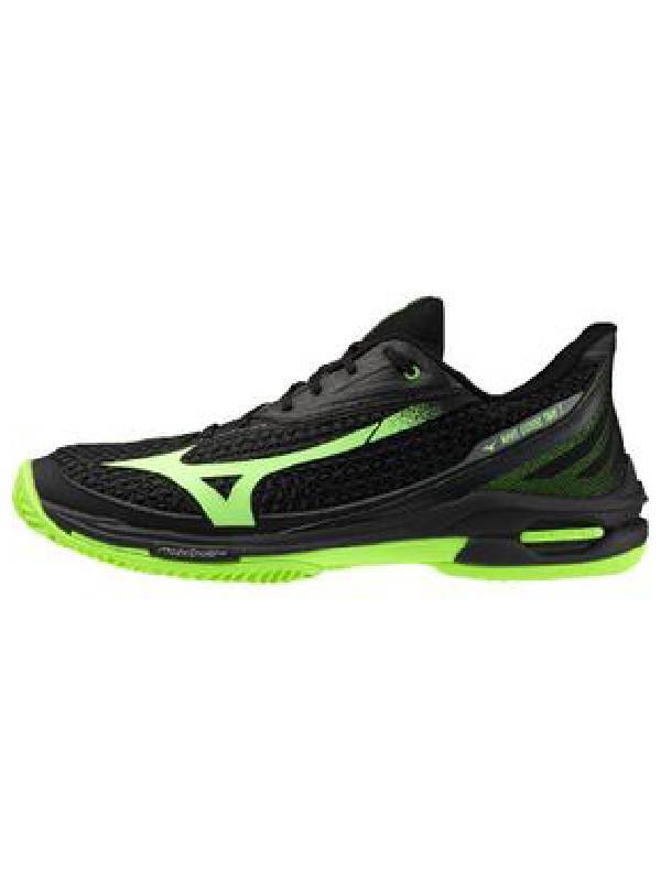 MIZUNO WAVE EXCEED TOUR 7 PADEL - BLACK/GREEN