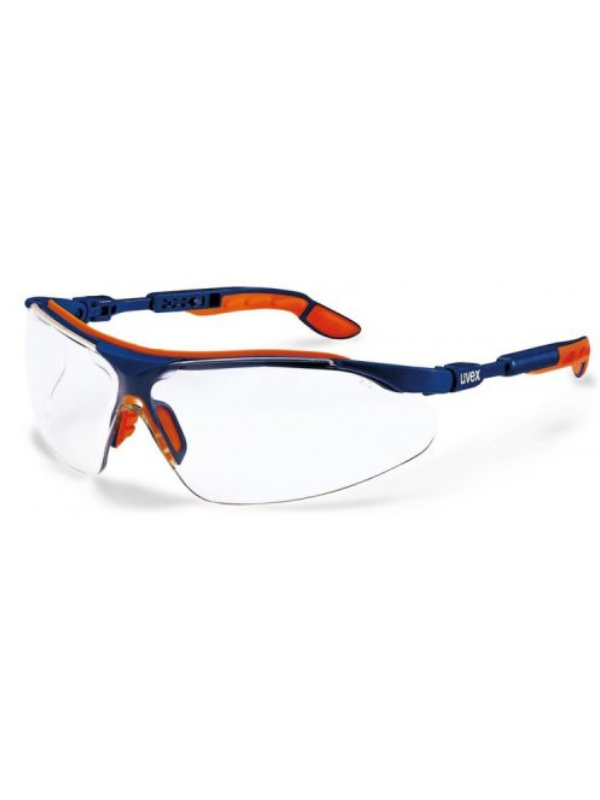 UVEX BESCHERMBRIL I-VO - BLAUW/ORANJE (CLEAR)