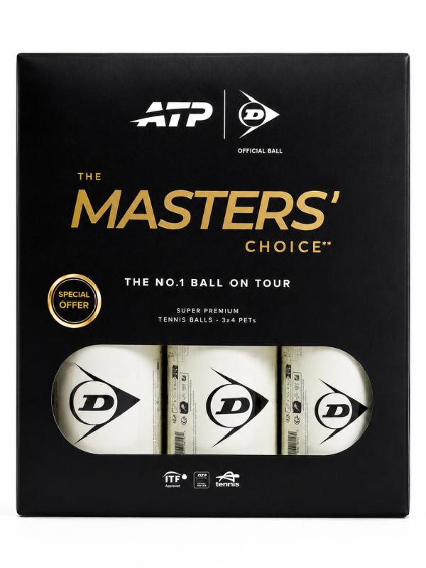 DUNLOP ATP MASTERS (3x4 st.)