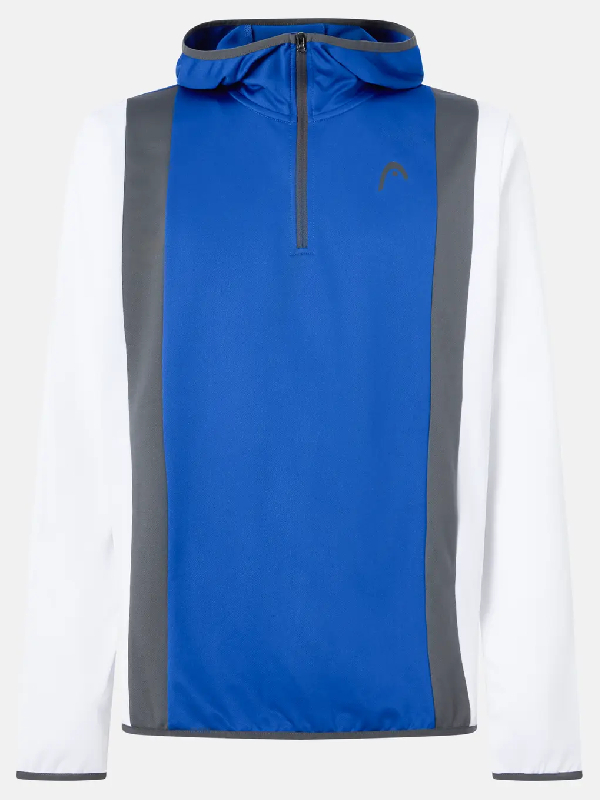HEAD CLUB TECH HOODIE WOMEN - ROYAL BLAUW / WIT