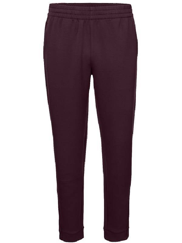 INDIAN MAHARADJA MEN SOFT SUPREME PANT DARK BERRY