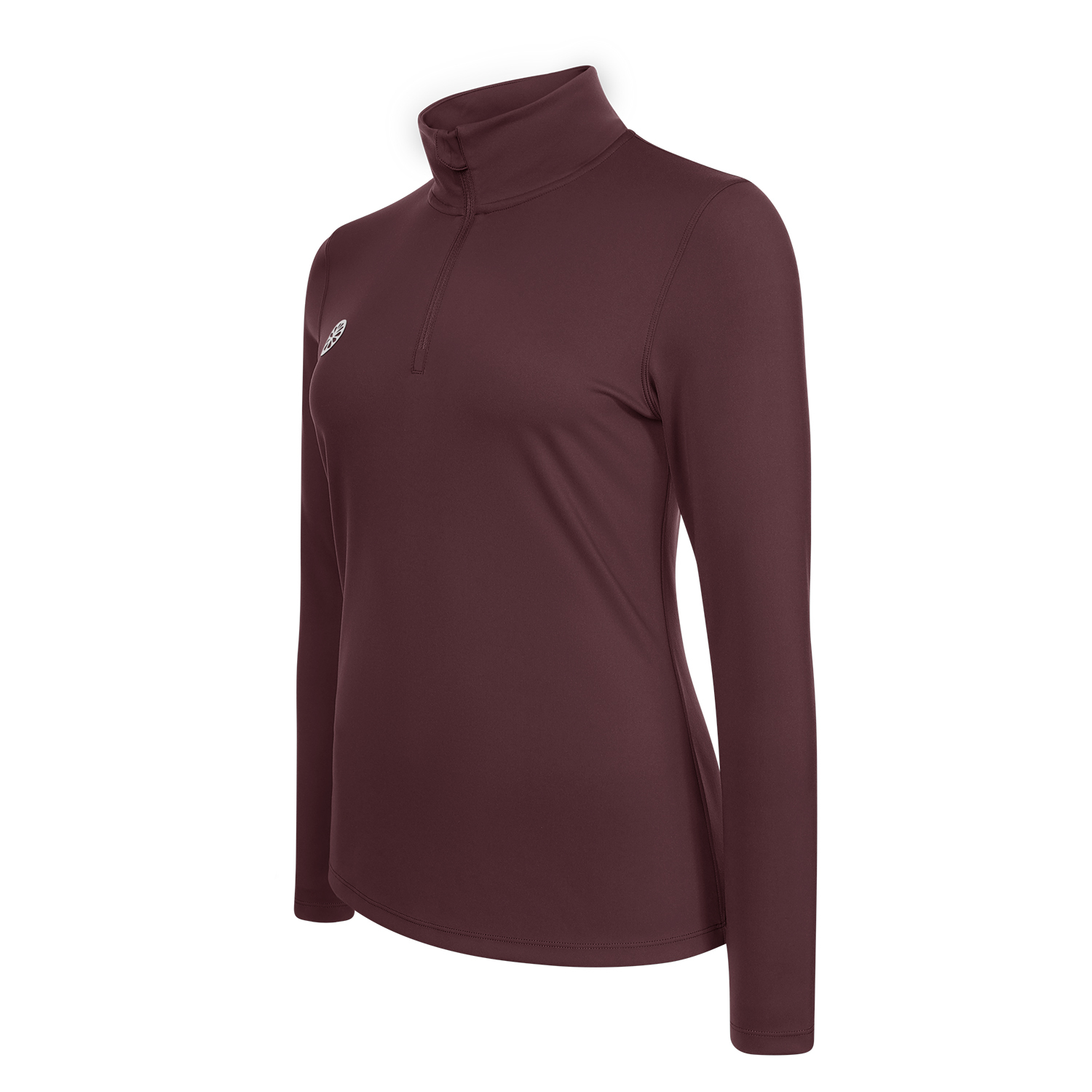 INDIAN MAHARADJA WOMAN PERFORMACE HALF ZIP - BERRY - Afbeelding 3