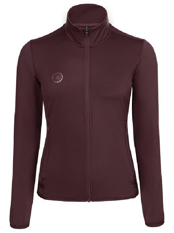 INDIAN MAHARADJA WOMAN PERFORMANCE FULL ZIP BERRY
