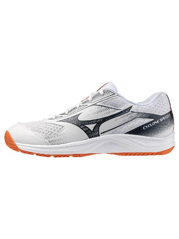 MIZUNO CYCLONE SPEED 5 - WHITE/CARBON/SUNSTONE
