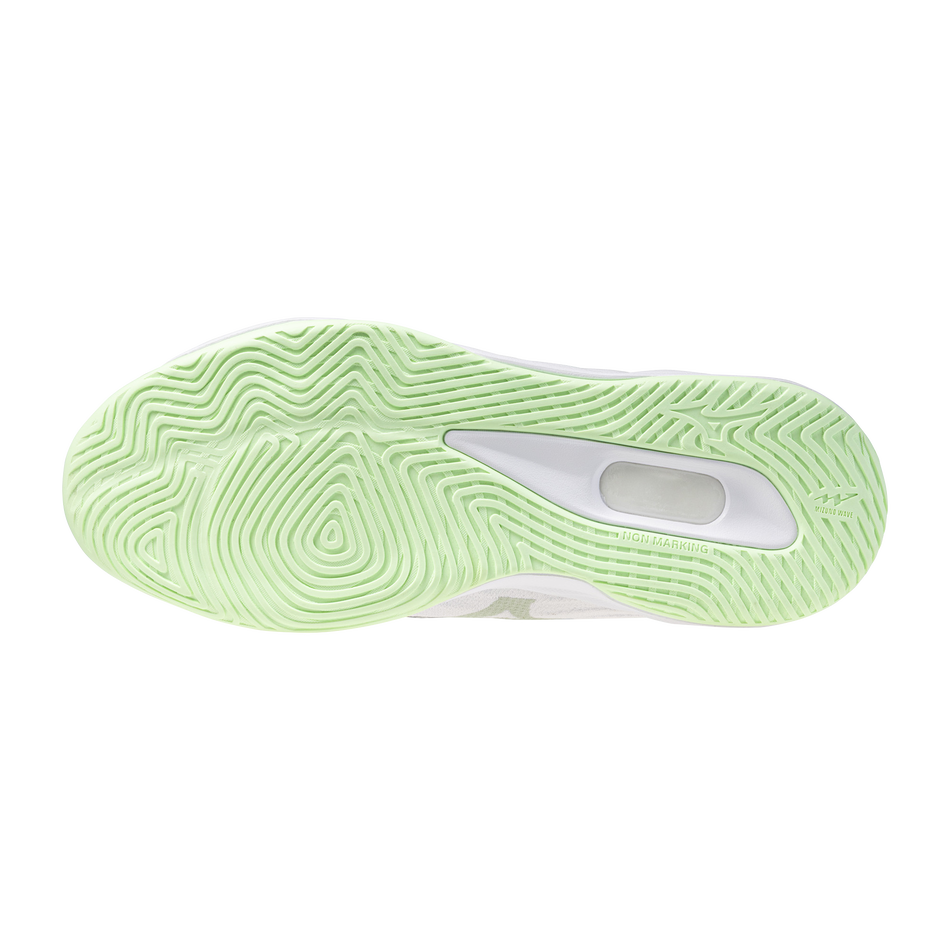 MIZUNO WAVE LUMINOUS ELITE - WHITE/GRAY/AMBROSIA - Afbeelding 6