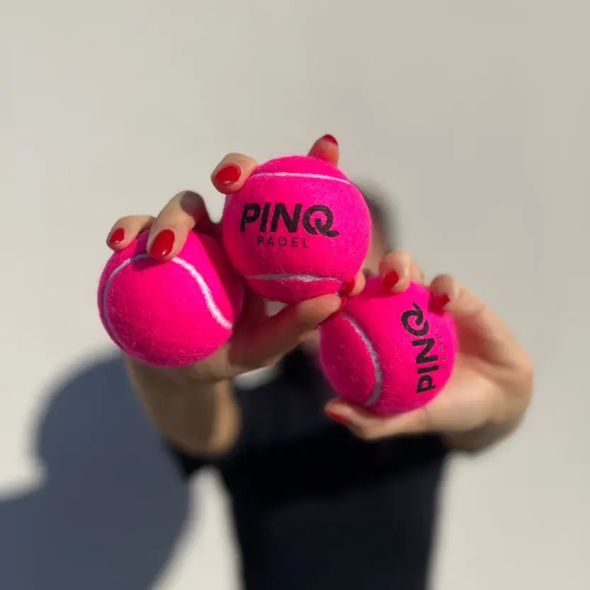 PINQ PADEL BALLEN - ROZE (3 st.) - Afbeelding 5