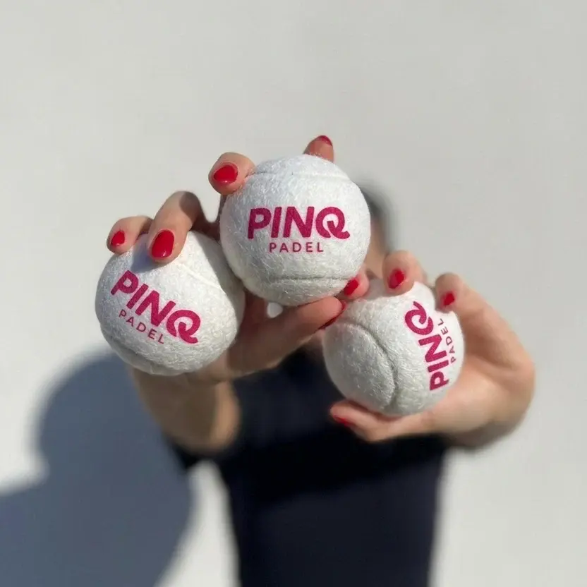 PINQ PADEL BALLEN - WIT (3 st.) - Afbeelding 2