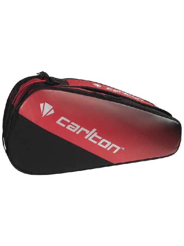 CARLTON PRO 2-VAKS RACKETBAG - ZWART/ROOD