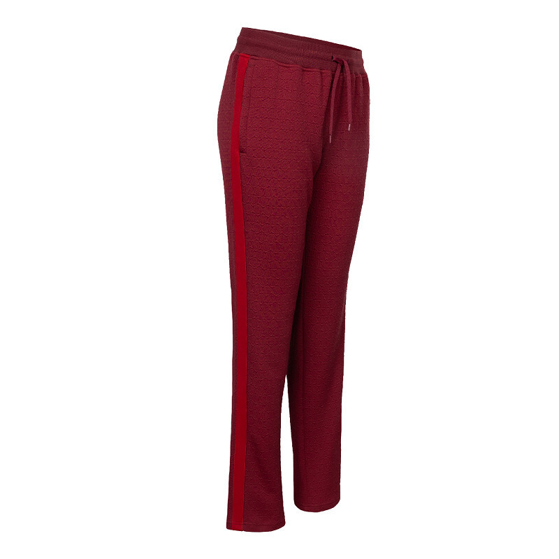 INDIAN MAHARADJA WOMAN JACQUARD PANT - BORDEAUX - Afbeelding 2