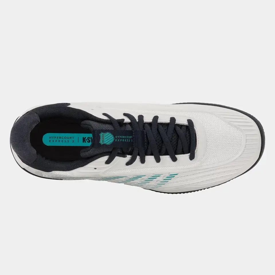 K-SWISS HYPERCOURT EXPRESS 3 CLAY - WIT/CRN/BLTC - Afbeelding 4